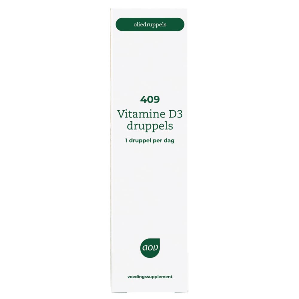 Gratis Verzending: AOV 409 Vitamine D3 druppels 15 ml
