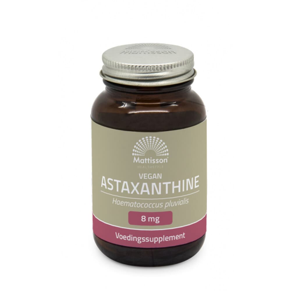 Gratis Verzending: Mattisson Astaxanthine 8mg 60 vegacapsules