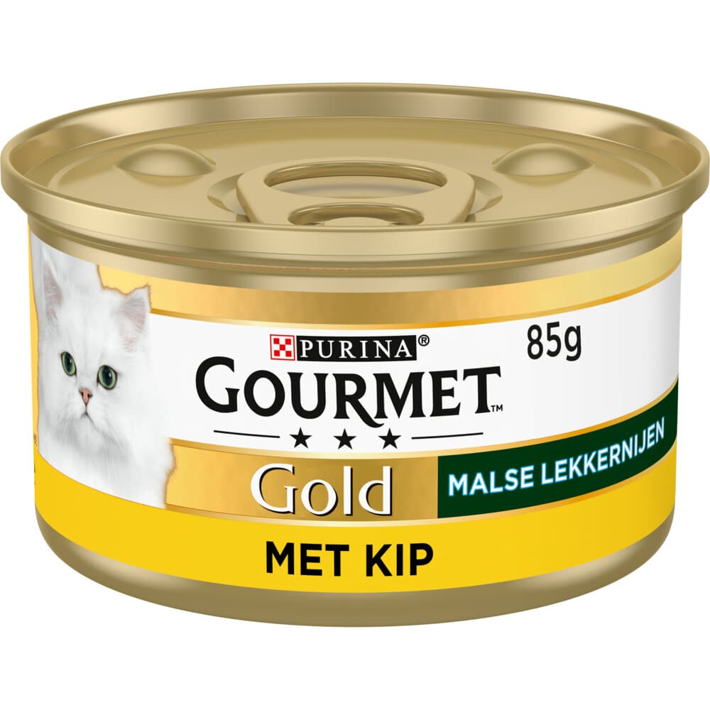 Gourmet Gold Kattenvoer Nat Malse Lekkernijen Kip 85 gr