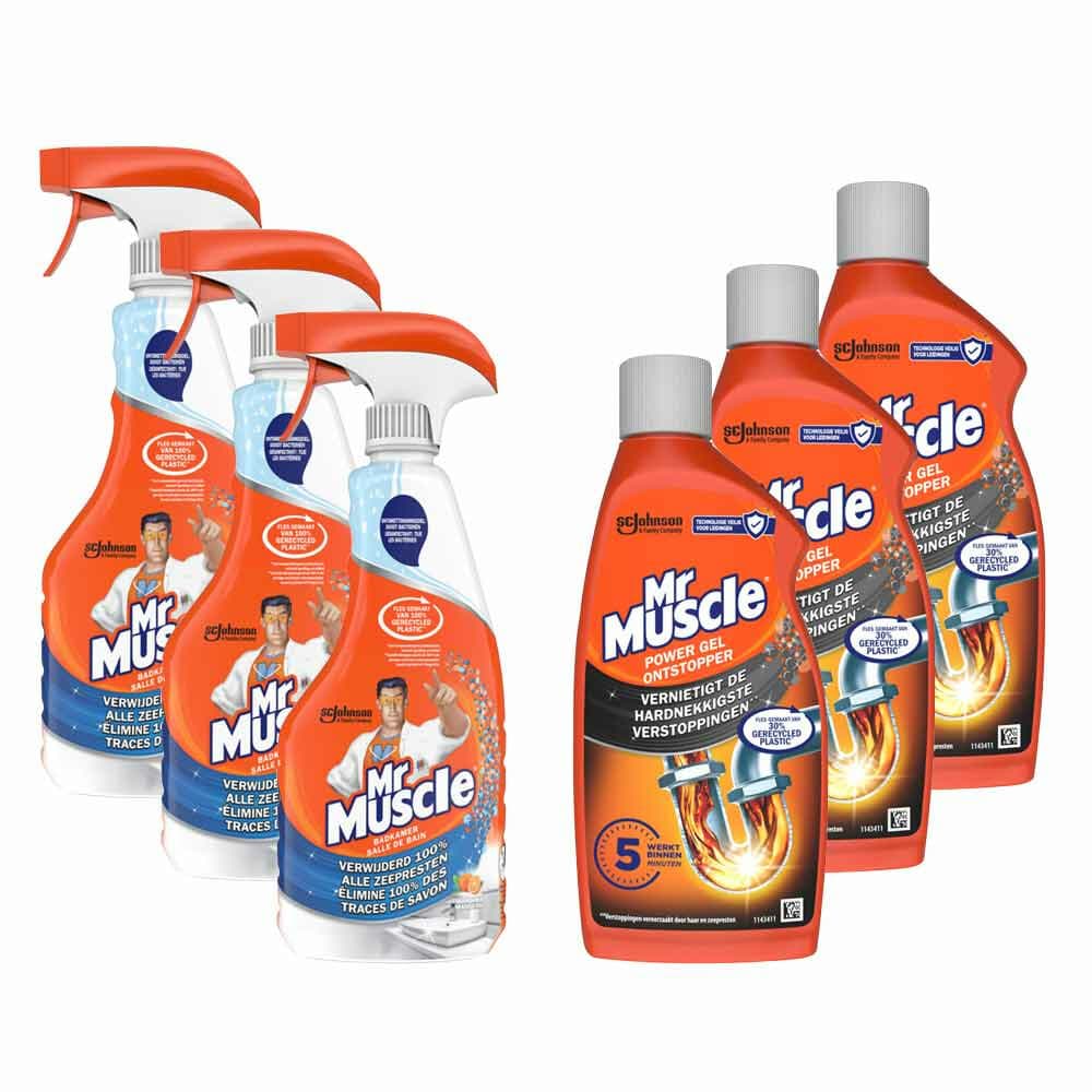 Mr Muscle Badkamer Reinigings Pakket