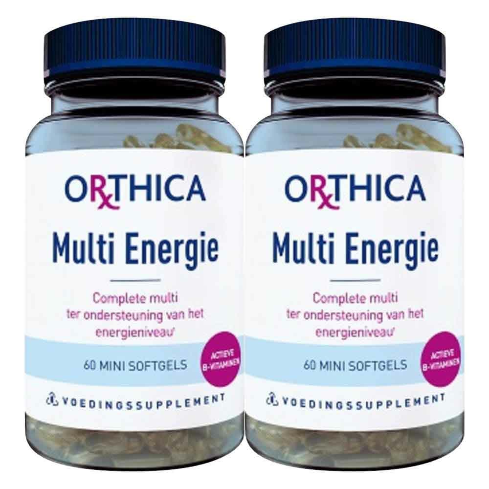 Gratis Verzending: 2x Orthica Multi Energie 60 softgels