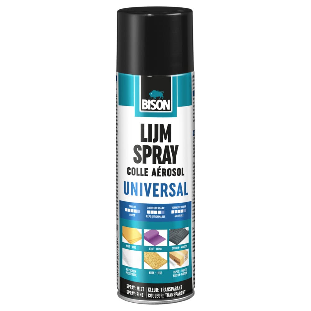 Bison Lijmspray Spuitbus 500 ml