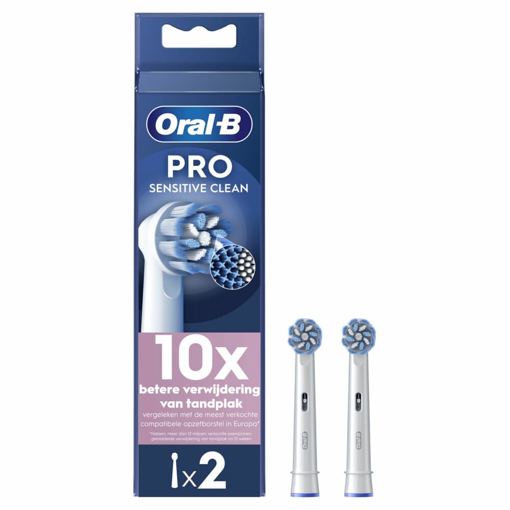 Oral-B Opzetborstels Pro Sensitive Clean 2 stuks