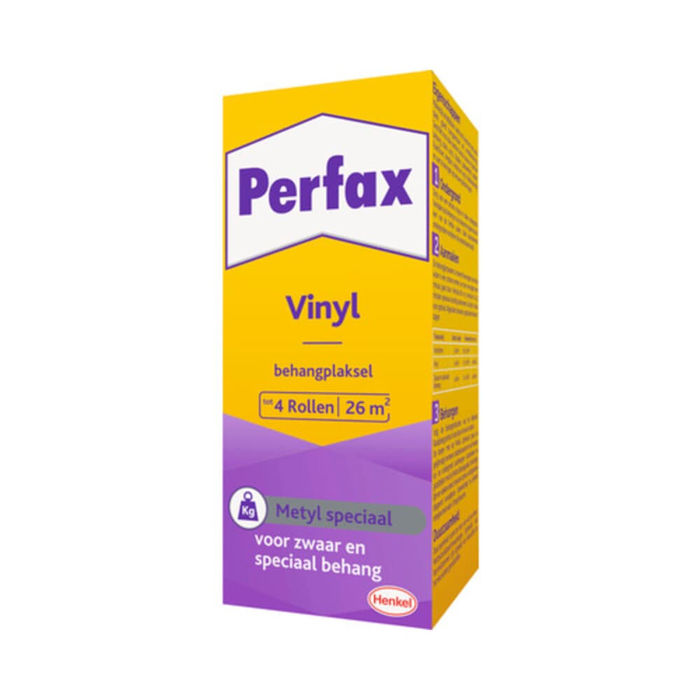 Perfax Vinylbehangplaksel Metyl Speciaal geschikt voor 26 m² 180 gr