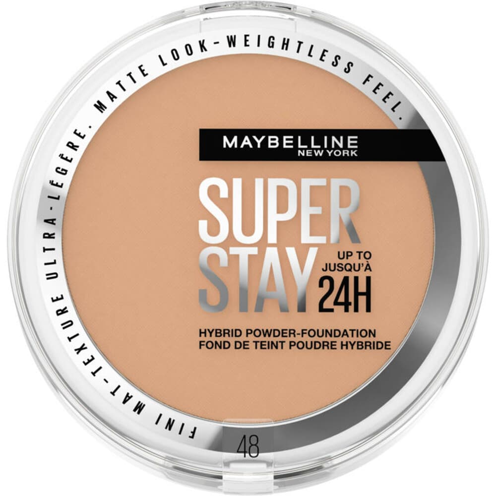 3x Maybelline SuperStay 24H Hybrid Poeder Foundation 48 9 gr