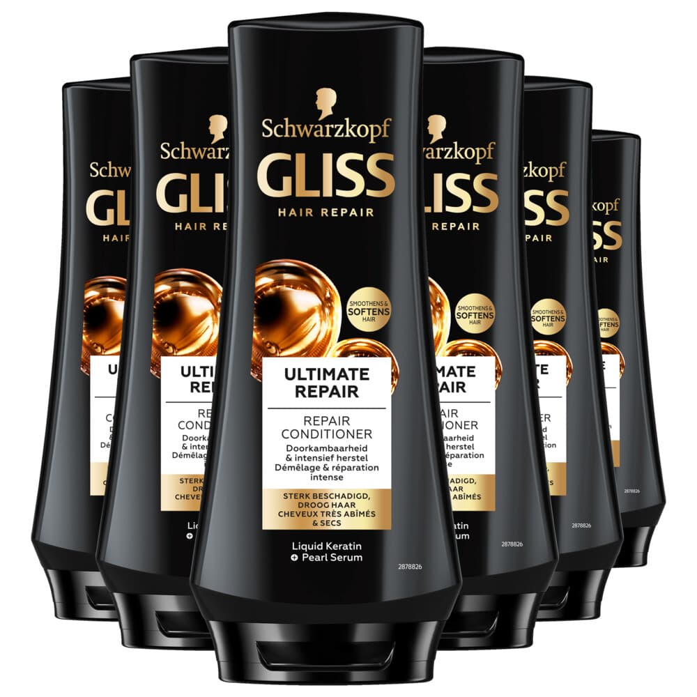 6x Gliss Conditioner Ultimate Repair 200 ml