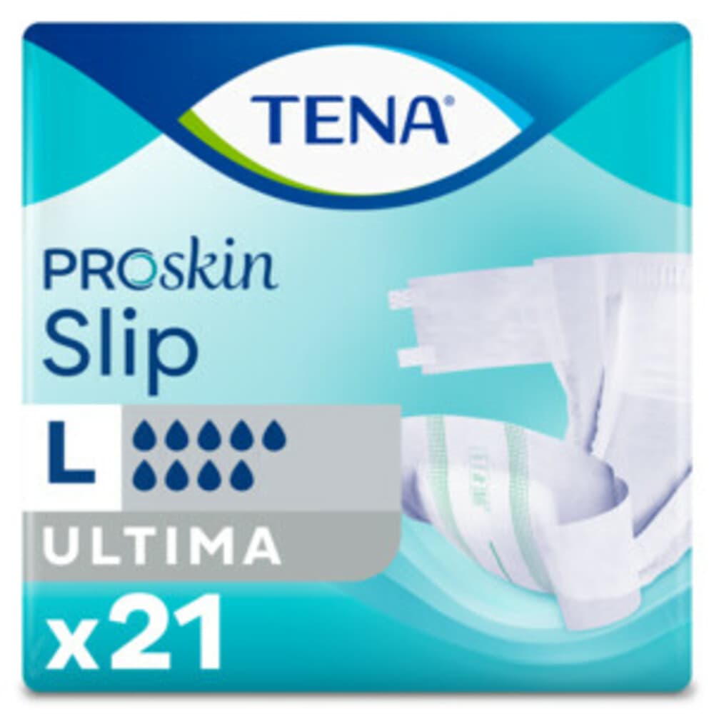 3x TENA Proskin Slip Ultima L 21 stuks