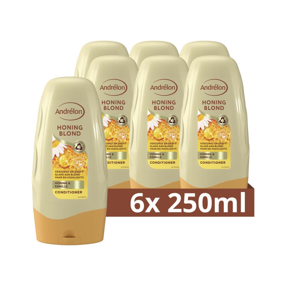 6x Andrélon Conditioner Honing Blond 250 ml