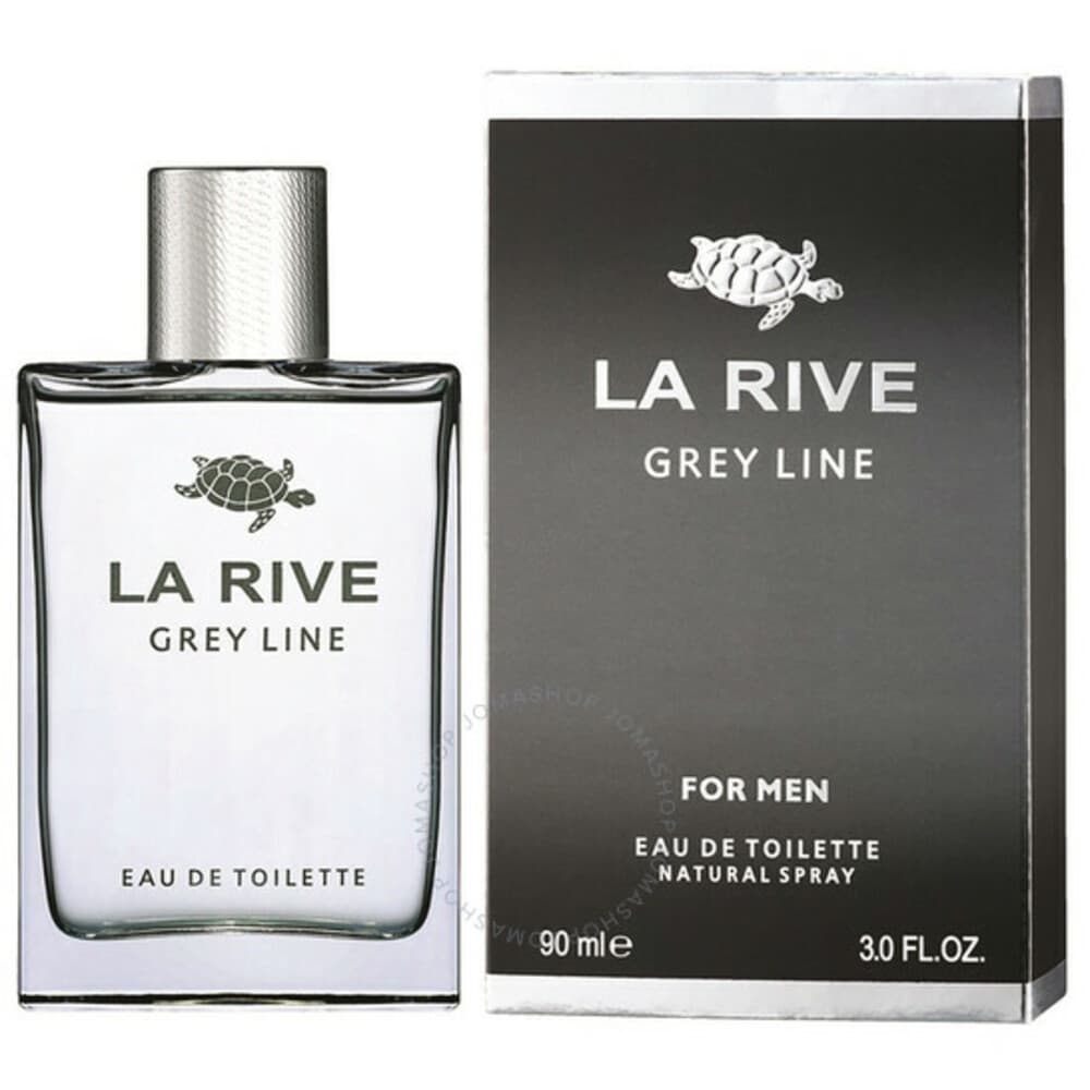 3x La Rive Grey Line Eau de Toilette 90 ml