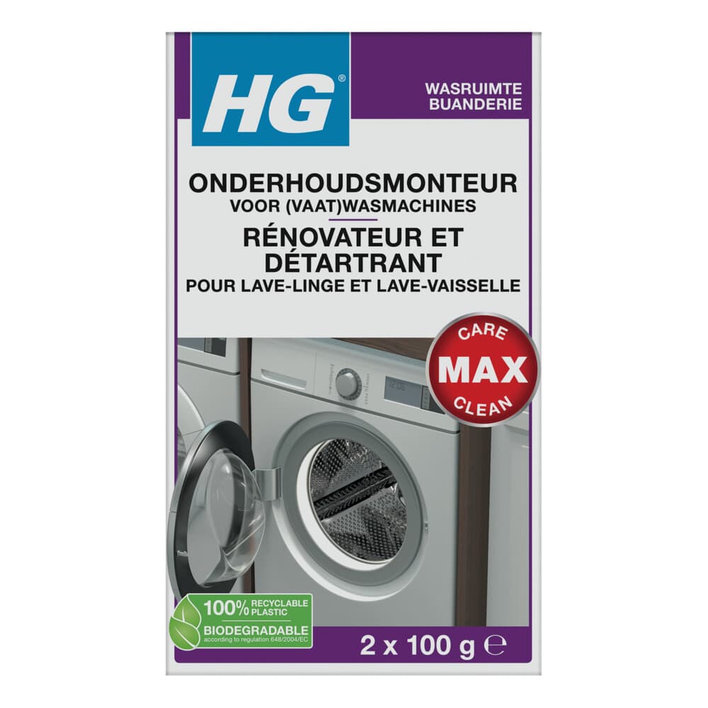 HG Onderhoudsmonteur Voor (Vaat)Wasmachines 200 ml
