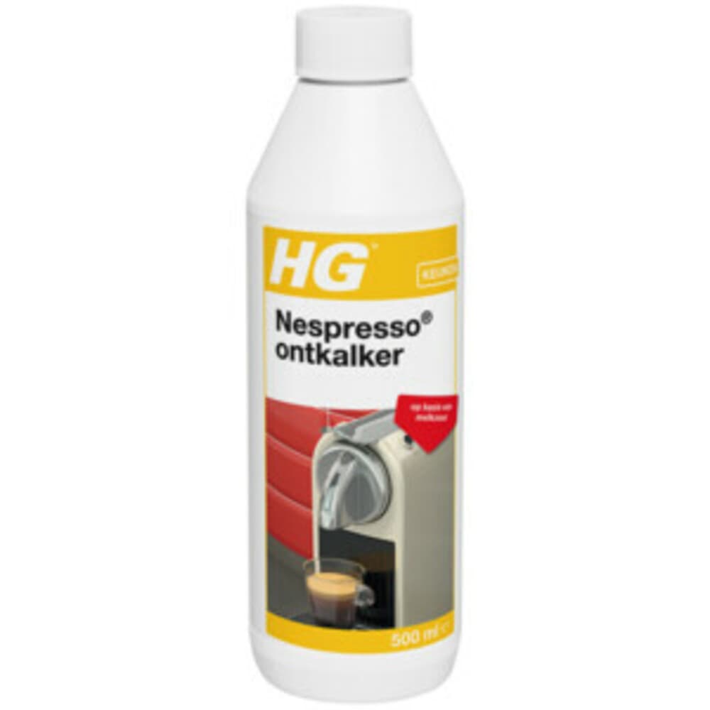 6x HG Nespresso Ontkalker 500 ml