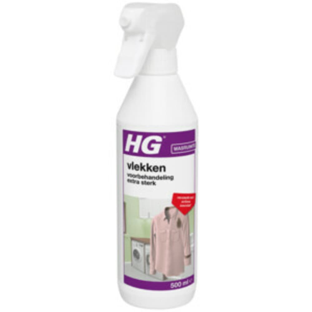 6x HG Vlekken Voorbehandeling Extra Sterk 500 ml