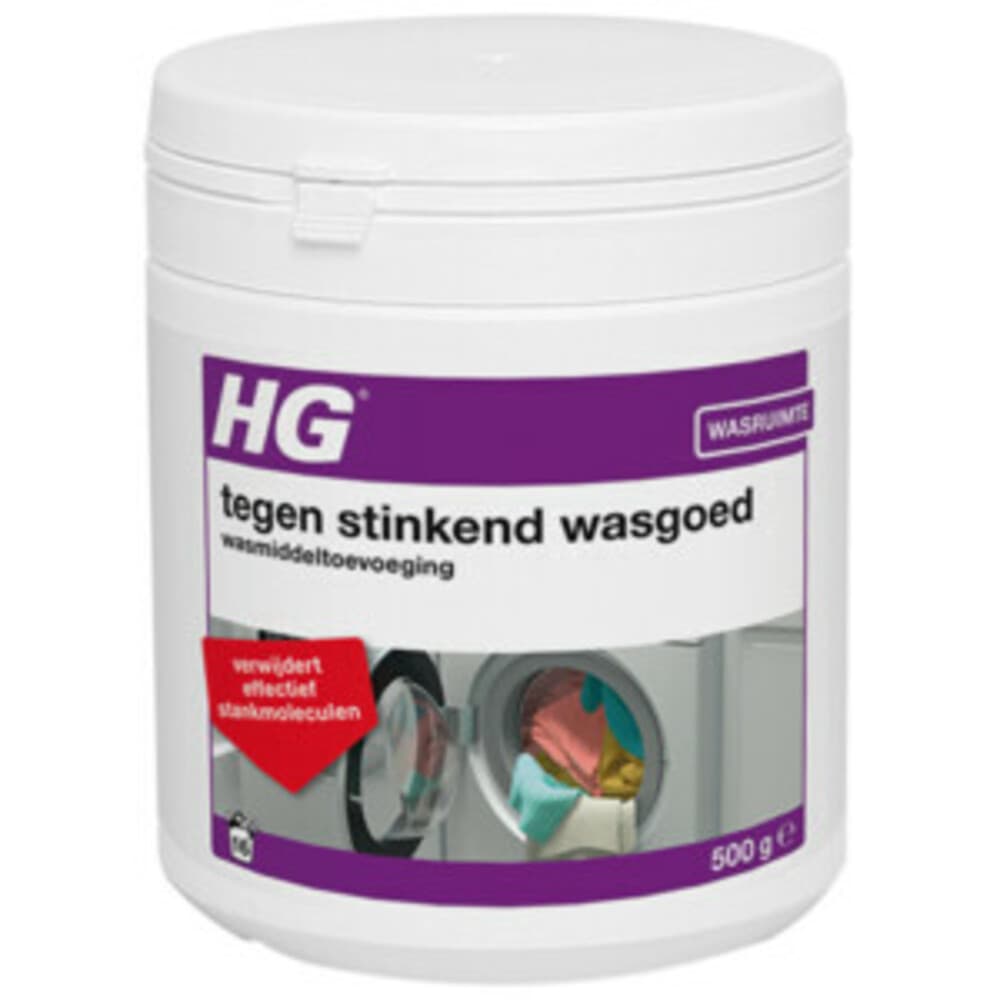 HG Tegen Stinkend Wasgoed Wasmiddeltoevoeging 500 gr