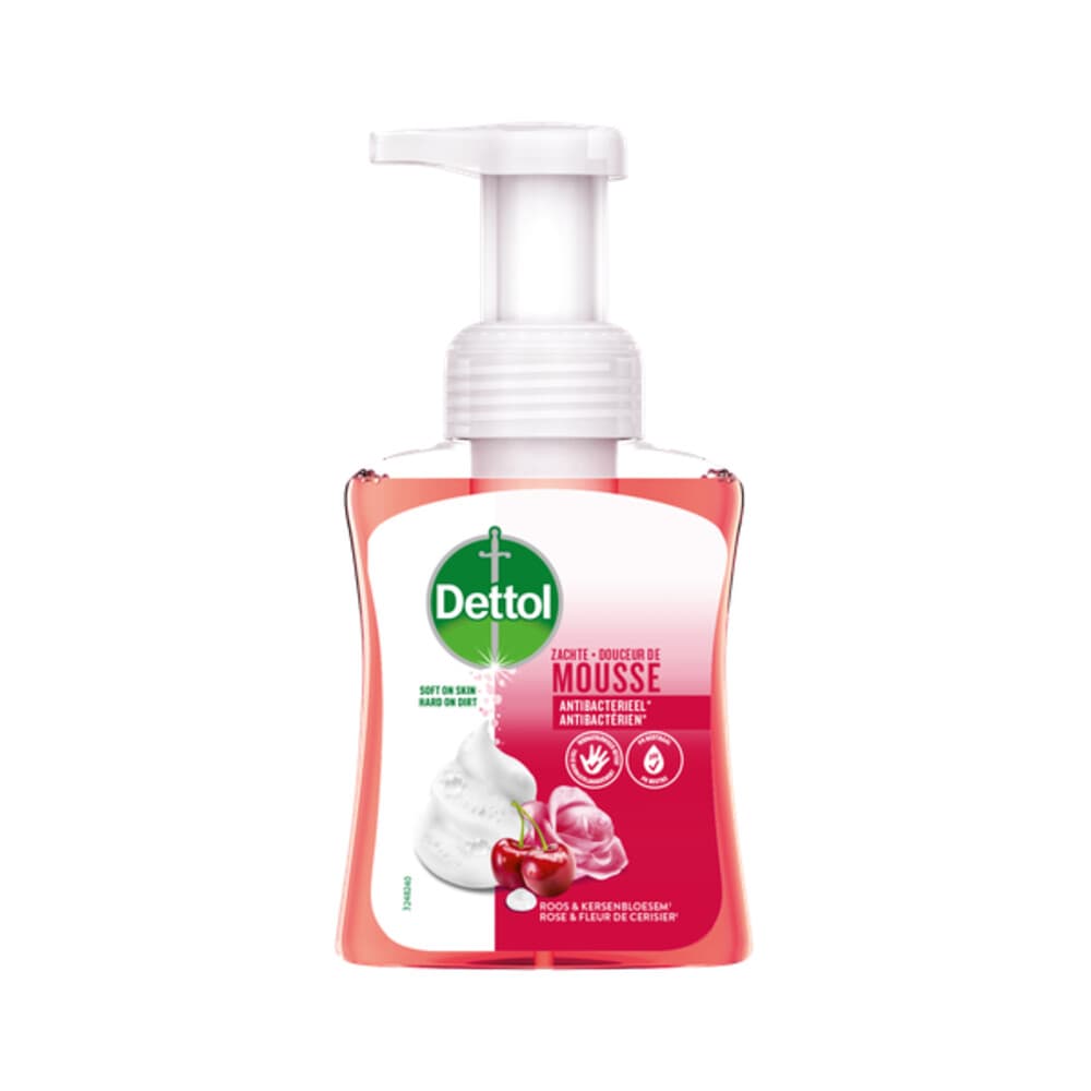 Dettol Foam Handzeep Rozen&Kers 250 ml