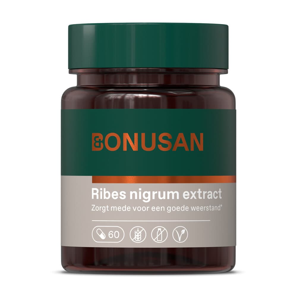 Gratis Verzending: 2x Bonusan Ribes Nigrum Extract 60 capsules