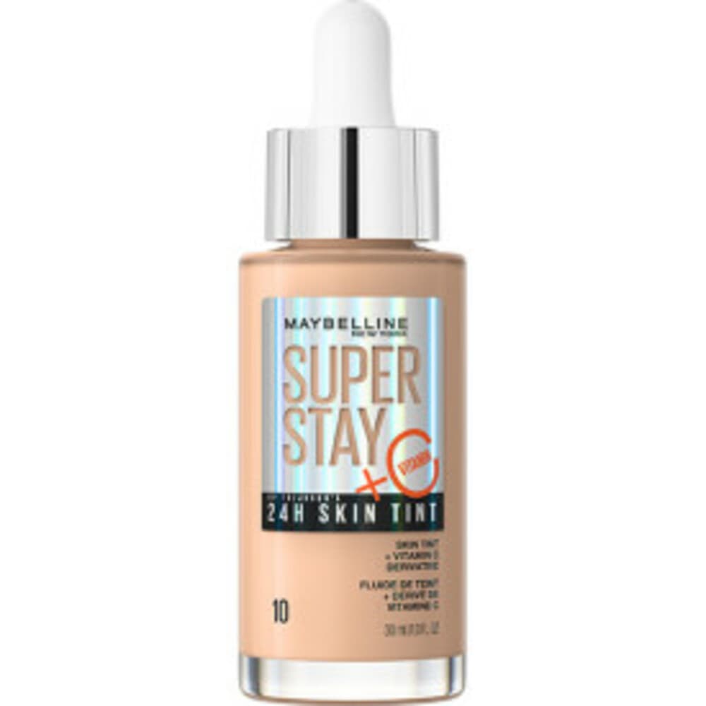 1+1 gratis: Maybelline SuperStay 24H Skin Tint Foundation 10 30 ml