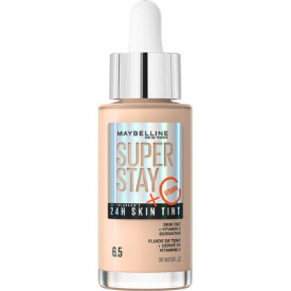 1+1 gratis: Maybelline SuperStay 24H Skin Tint Foundation 6.5 30 ml