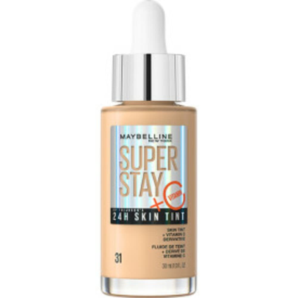 1+1 gratis: Maybelline SuperStay 24H Skin Tint Foundation 31 30 ml