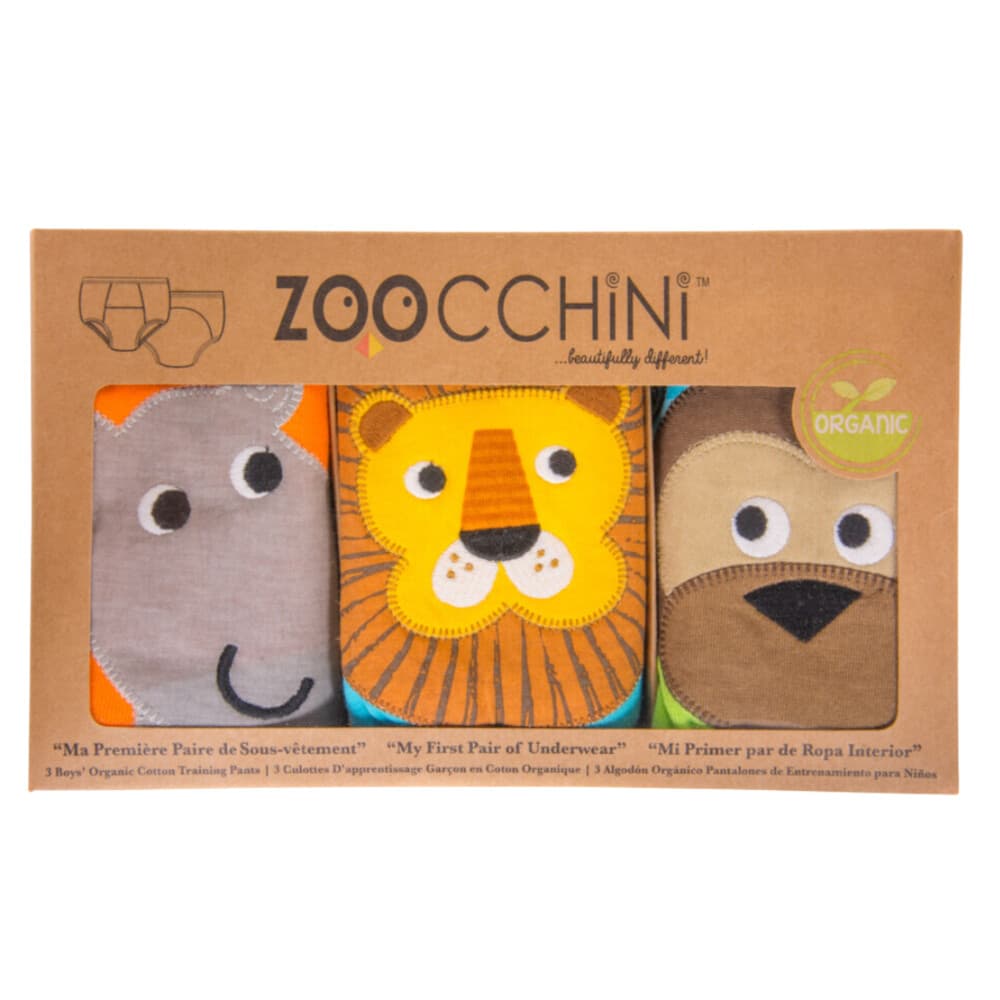 Zoocchini Oefenbroekjes 2-3 jaar Safari Boys 3 stuks