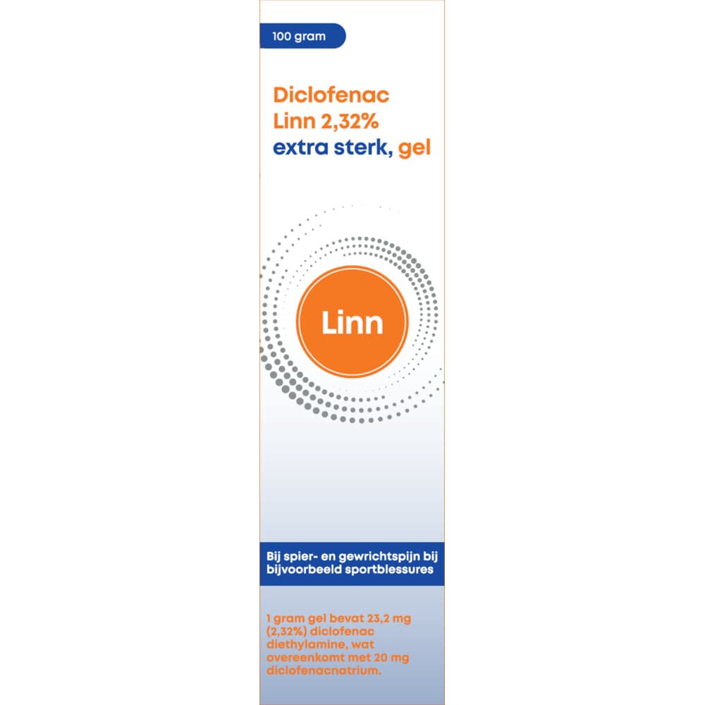 Linn Diclofenac 2,32% Extra Sterk 100 gr