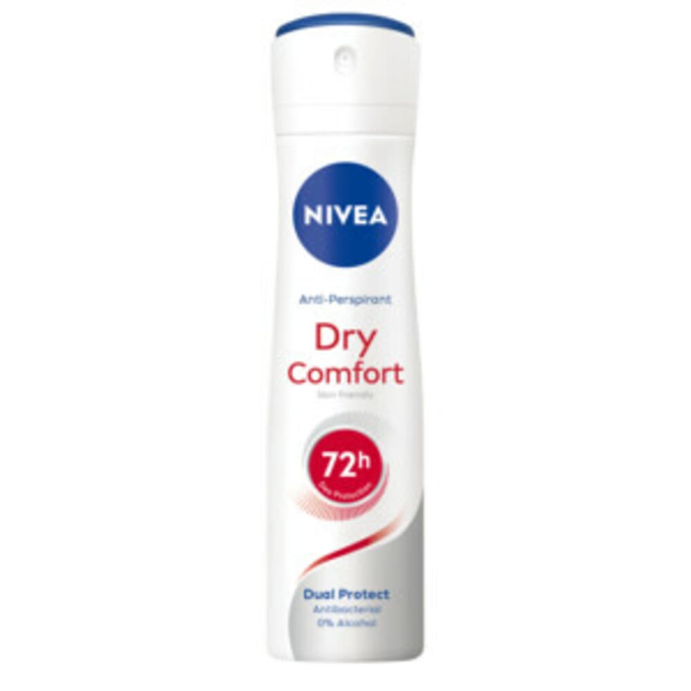 1+1 gratis: NIVEA Deodorant Spray Dry Comfort 150 ml