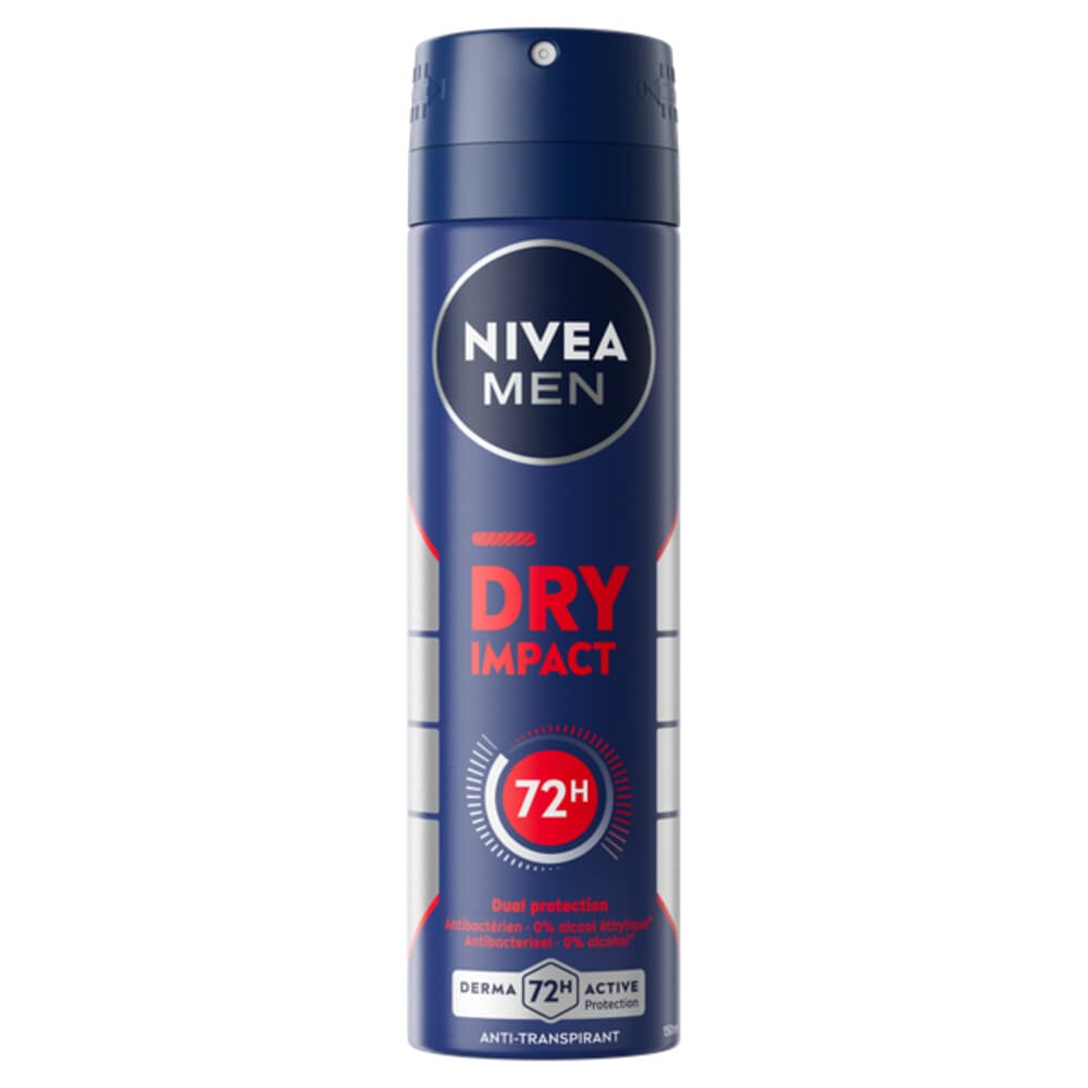 1+1 gratis: NIVEA Men Deodorant Spray Dry Impact 150 ml