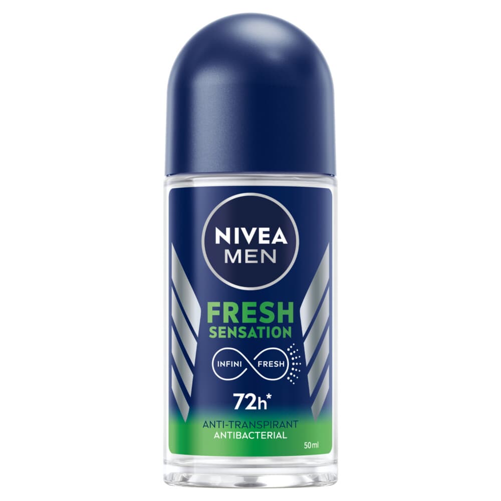 1+1 gratis: NIVEA Men Deodorant Roller Fresh Sensation 50 ml