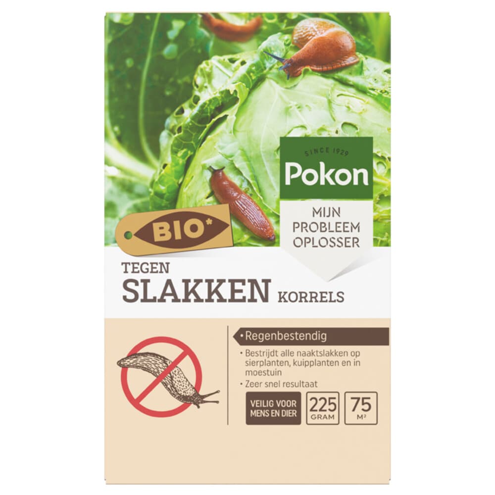 Pokon Tegen Slakken Korrels Biologisch 225 gr