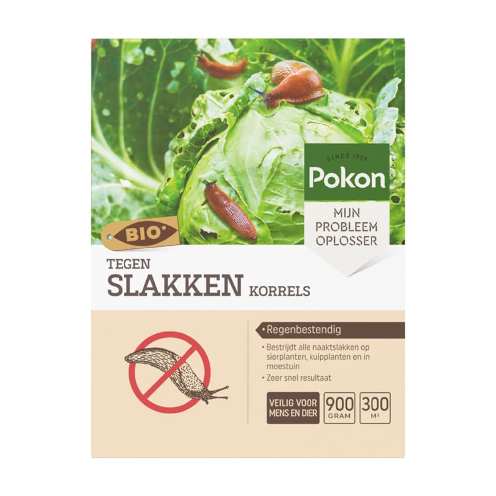 Pokon Tegen Slakken Korrels Biologisch 900 gr