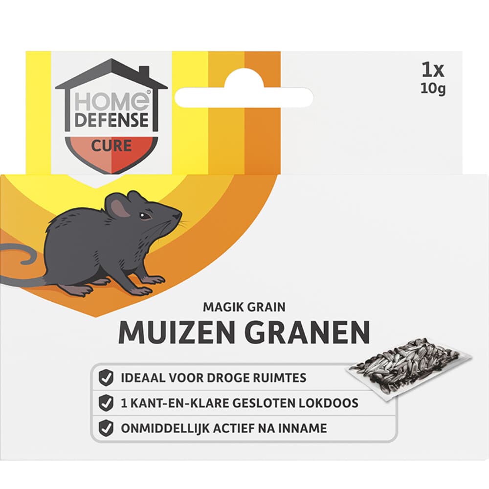 Home Defense Muizen Granen Alfachloralose Kant-en-Klare Lokdoos Magik Grain