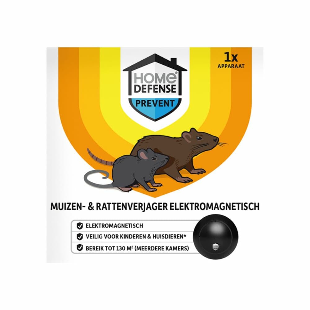 Home Defense Muizen- en Rattenverjager 130 m2 Elektromagnetisch