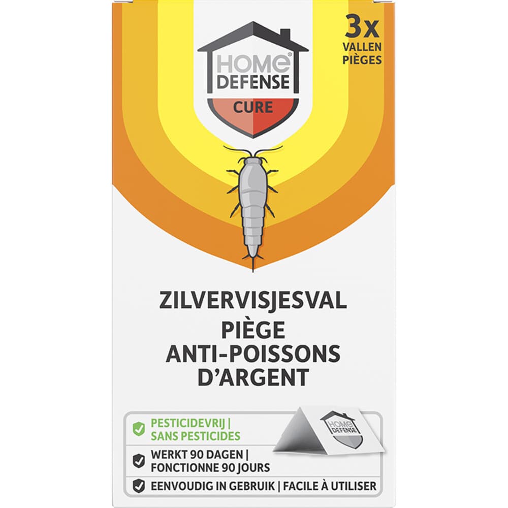 Home Defense Zilvervisjesval 3 stuks