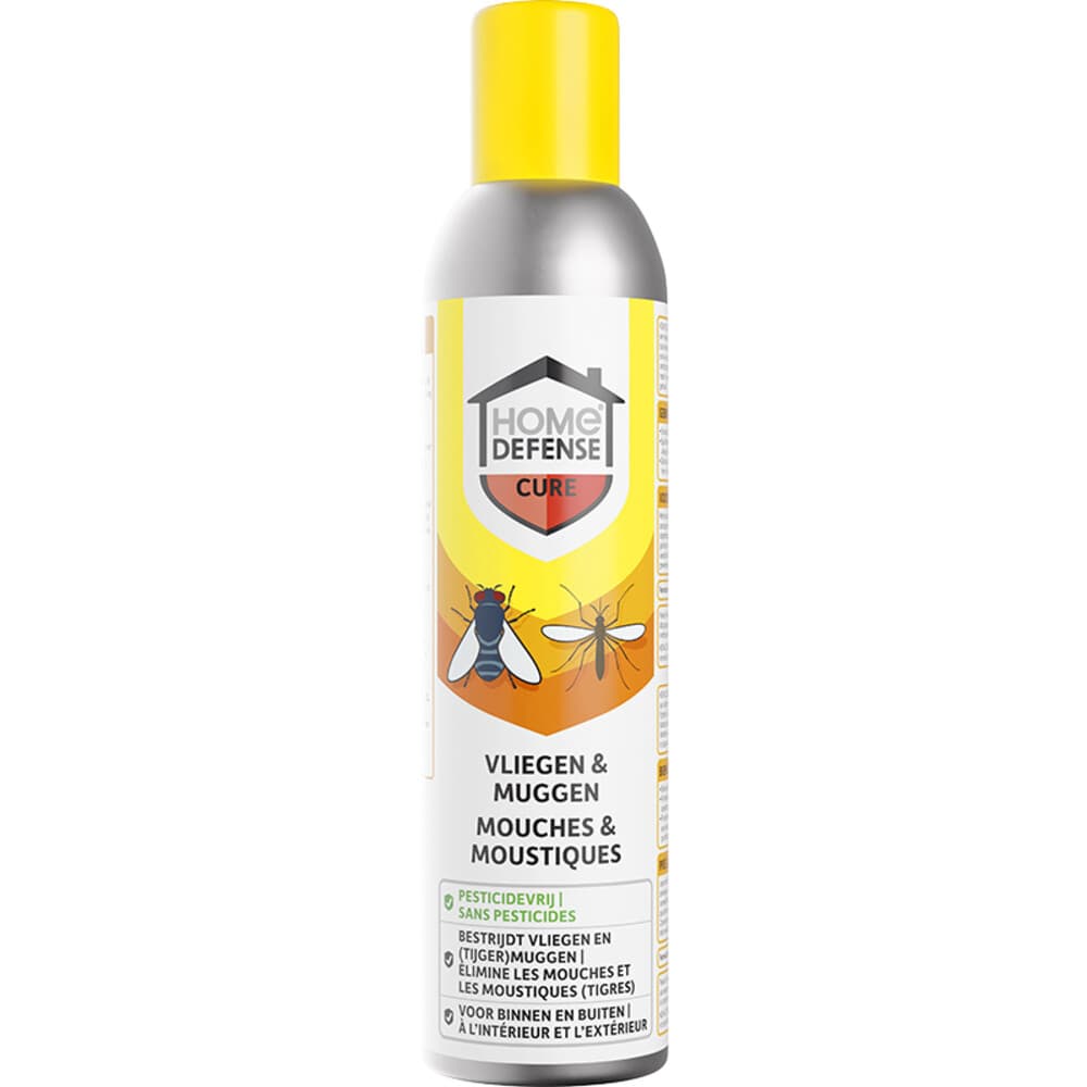 Home Defense Tegen Muggen en Vliegen Spray Pesticidevrij 300 ml