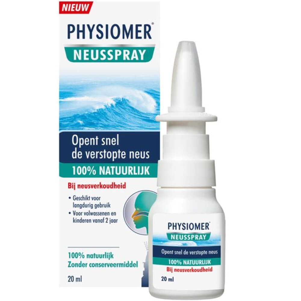 2x Physiomer Hypertonic Neusspray 20 ml