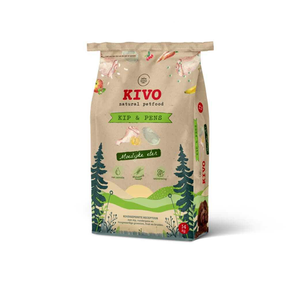 Kivo Kip&Pens Moeilijke Eter Glutenvrij 14 kg