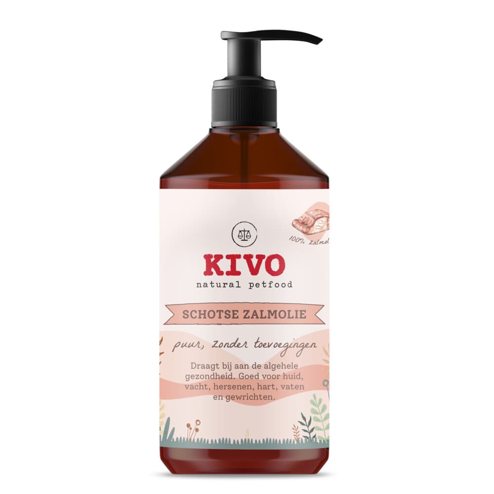 Kivo Schotse Zalmolie 1000 ml