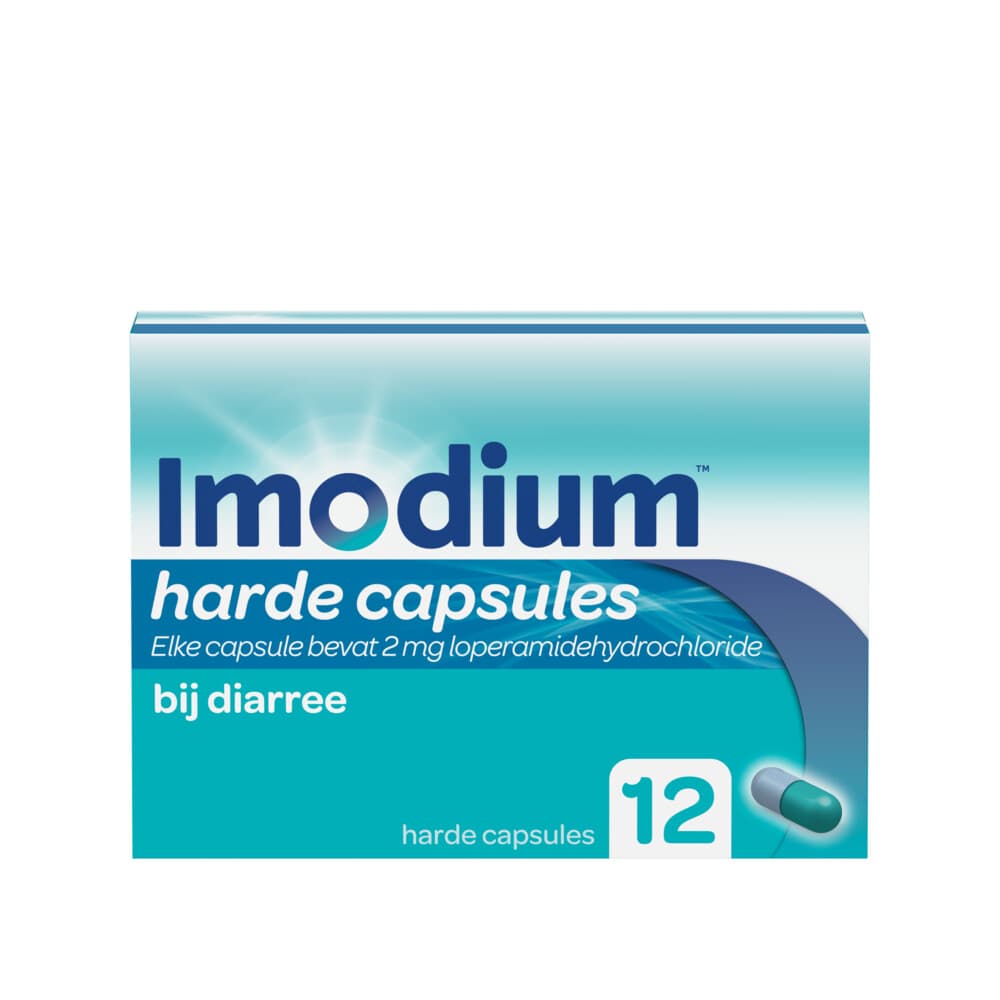 Imodium Capsules 2mg 12 stuks
