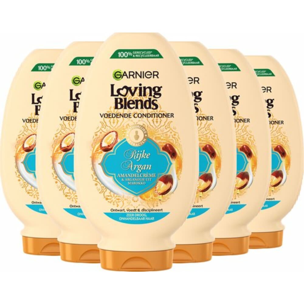 6x Garnier Loving Blends Rijke Argan Conditioner 250 ml