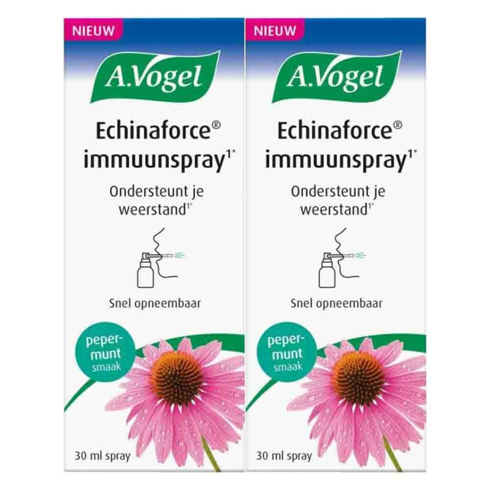 Gratis Verzending: 2x A.Vogel Echinaforce Immuunspray 30 ml