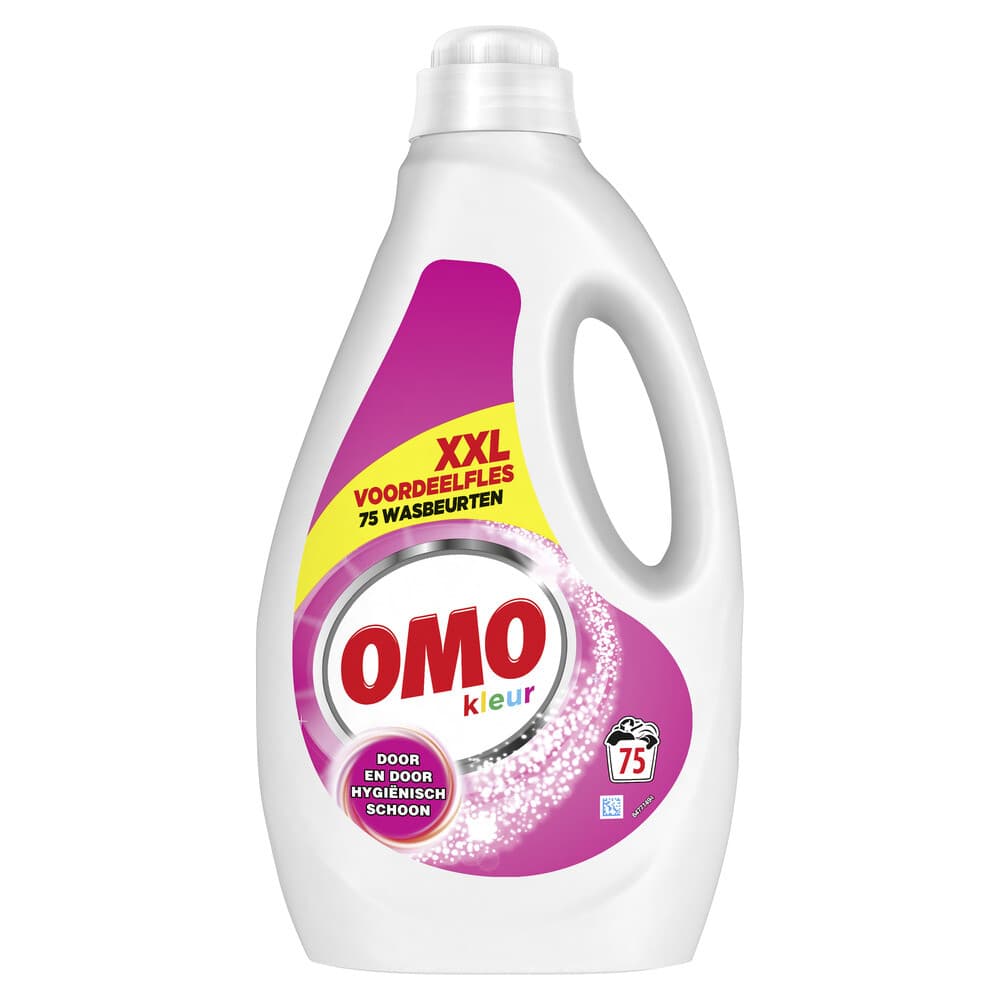 1+1 gratis: OMO Vloeibaar Wasmiddel Kleur 75 Wasbeurten 3750 ml