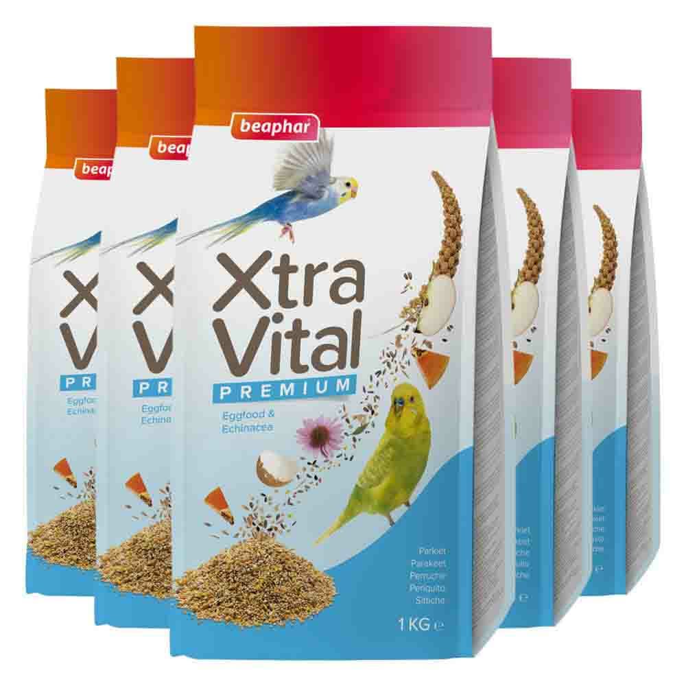 5x Beaphar XtraVital Parkiet 1 kg