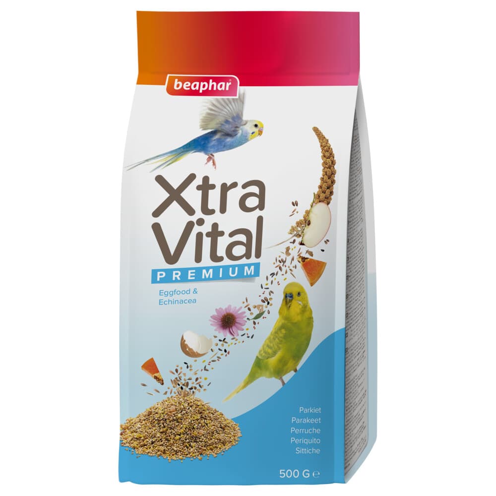 7x Beaphar XtraVital Parkiet 500 gr