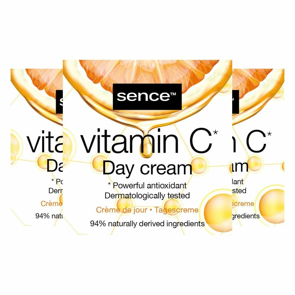 3x Sence Dagcrème Vitamine C