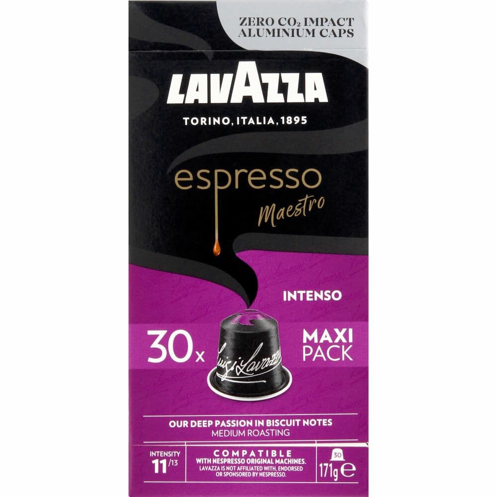 4x Lavazza Espresso Koffiecups Intenso 30 stuks