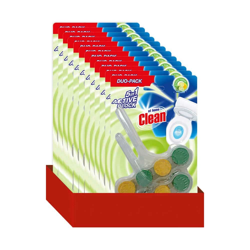 12x At Home Toiletblok Citrus 2 stuks
