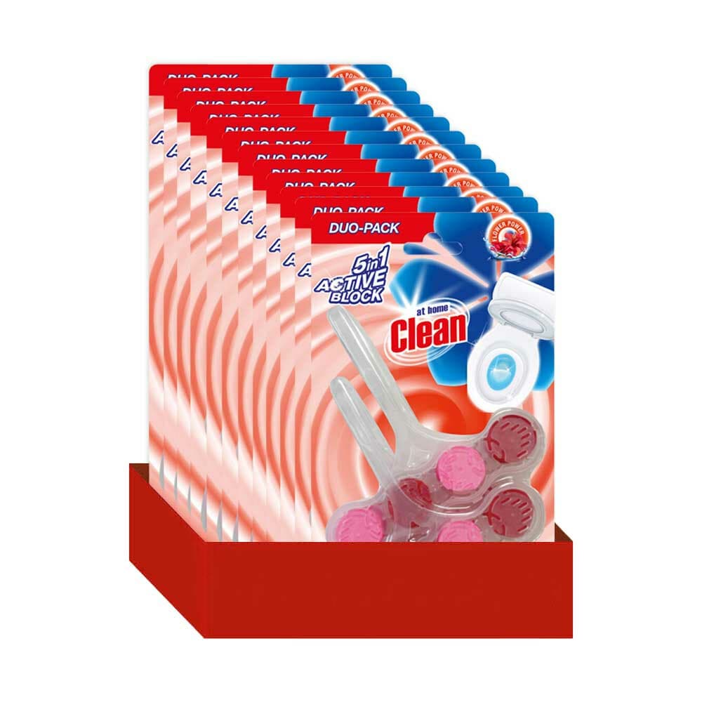 12x At Home Toiletblok Flower 2 stuks