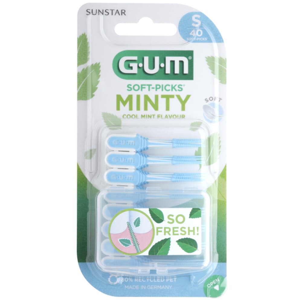 GUM Soft-Picks Comfort Flex Mint Small 40 stuks