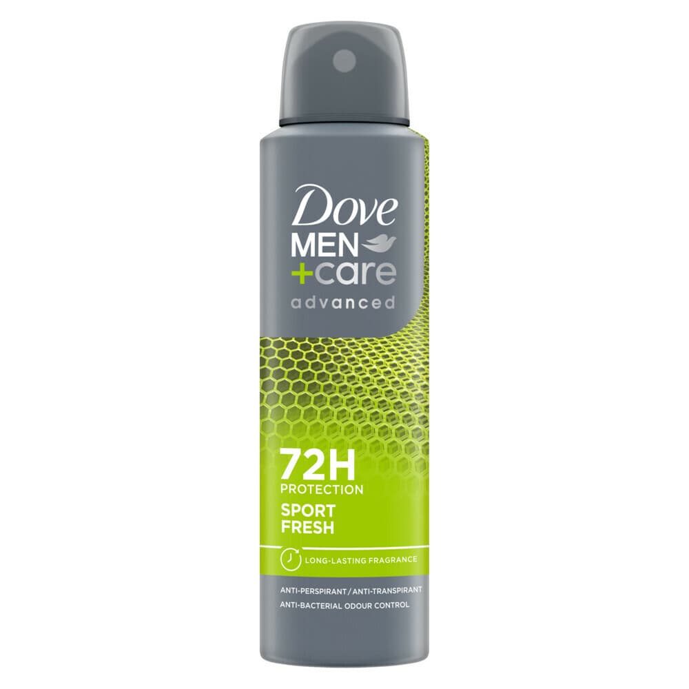 2+1 gratis: Dove Deodorant Men+ Care Sport Fresh 150 ml