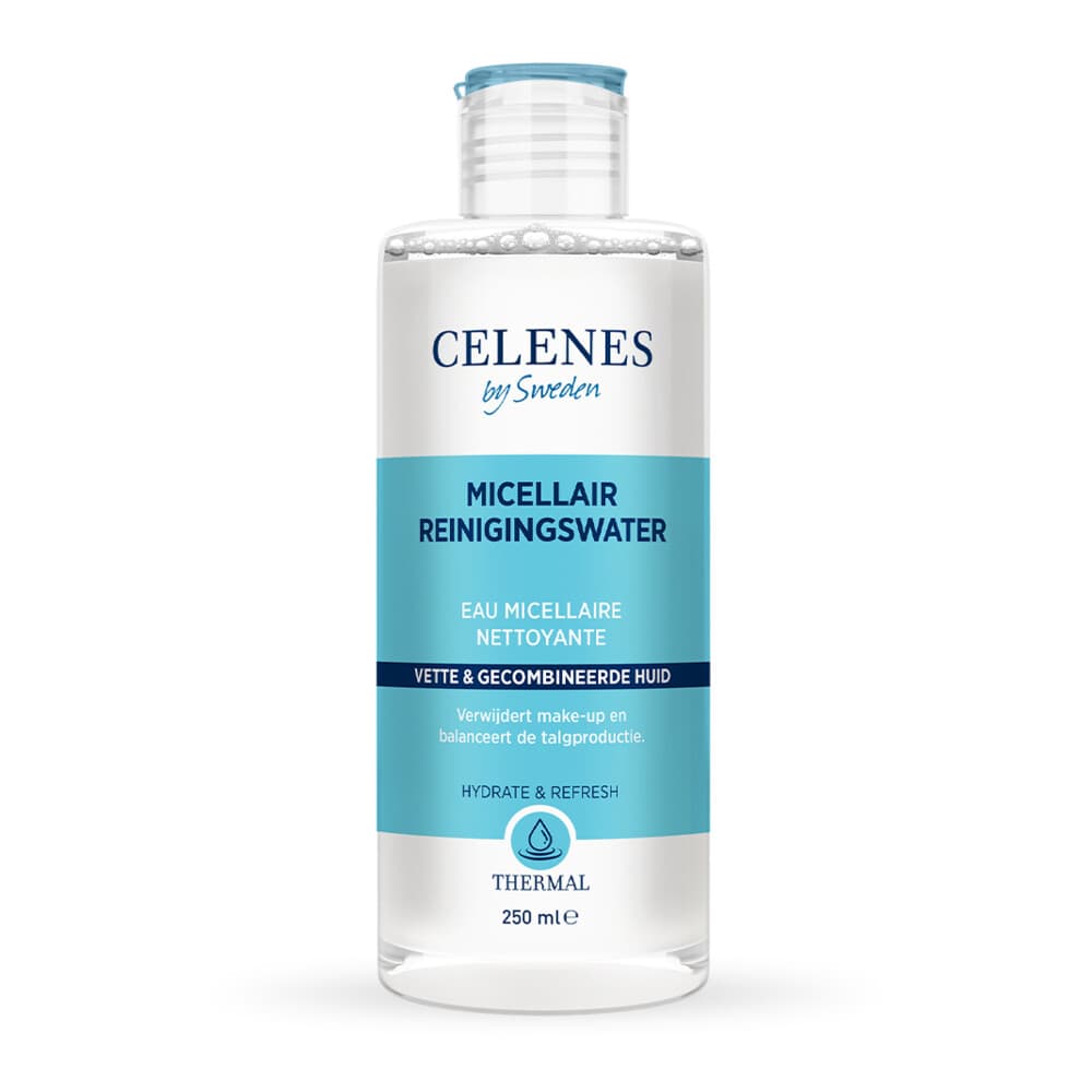 Celenes Thermal Micellair Reinigingswater Vettige / Combinatie Huid 250 ml