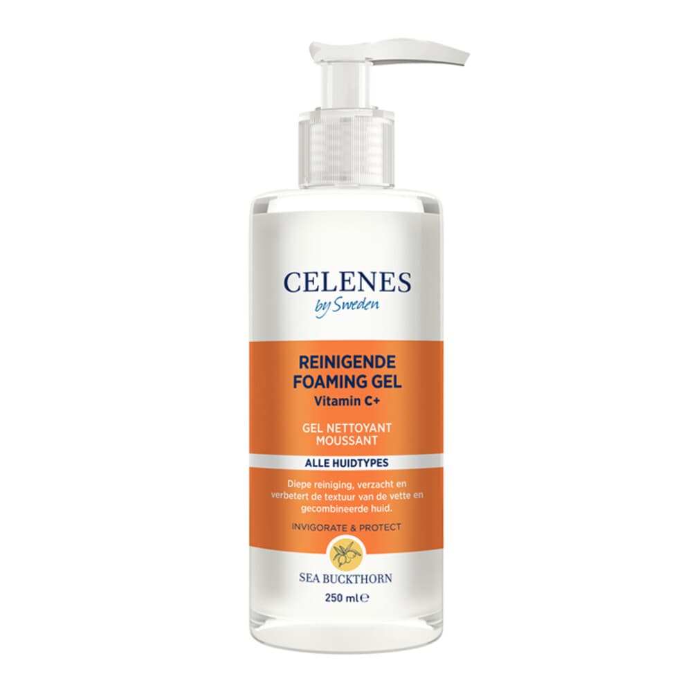 Celenes Duindoorn Reinigende Foam Gel Vettige / Combinatie Huid 250 ml